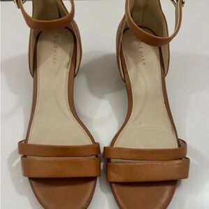 Cole Haan Women's Brown Heeled Sandals